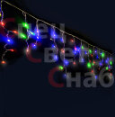 Светодиодная уличная бахрома 3*0,6. Мульти. 160 LED